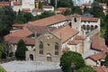 Bergamo - Old city CittÃÂ  Alta. One of the beautiful city in Italy. Lombardia. The old cloister of Saint Agostino today Universit